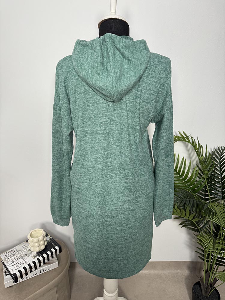 Rochie tricotata tip hanorac C&A S - imagine 2