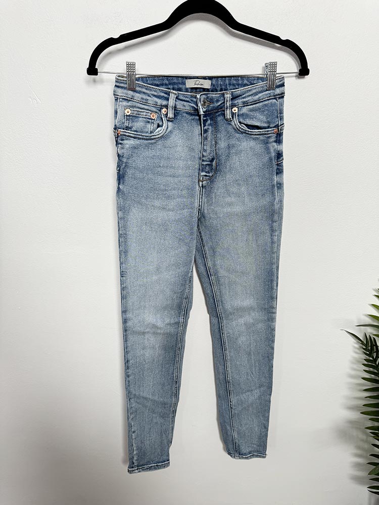 Blugi elastici fashion XS