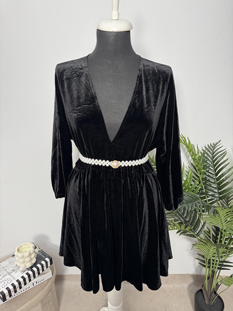 Rochie deosebita din catifea Zara M
