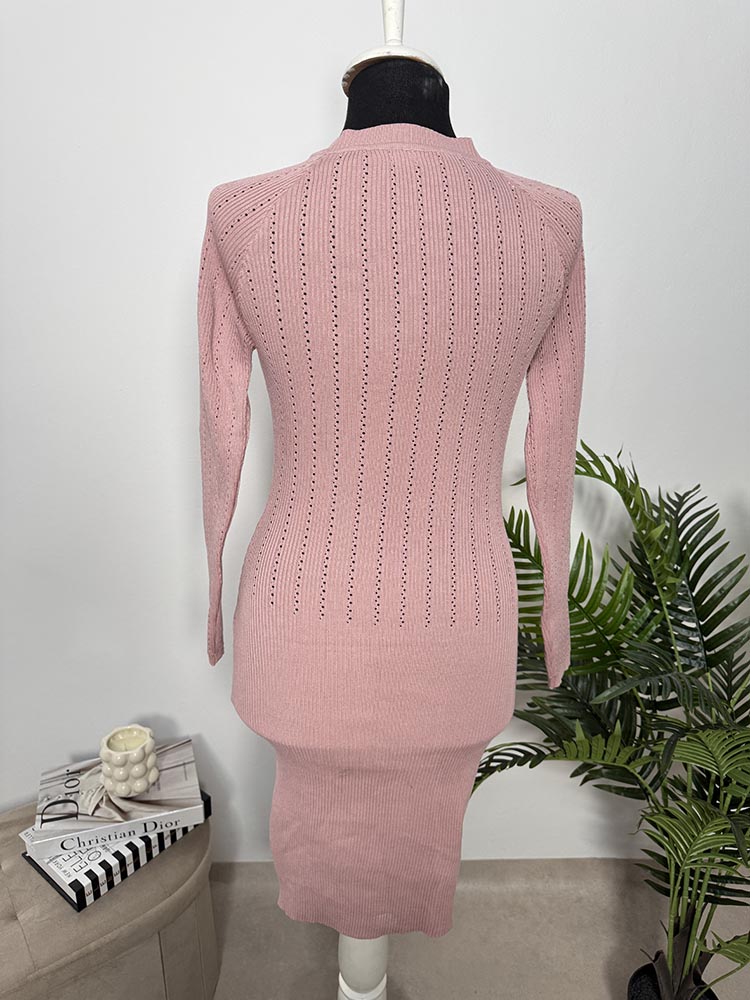 Rochie calitativa tricotat fin FORESTA BELLA L-XL - imagine 2