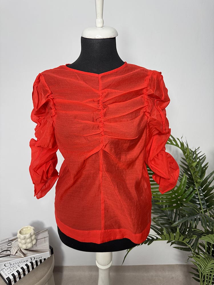 Bluza calitativa transparenta H&M S