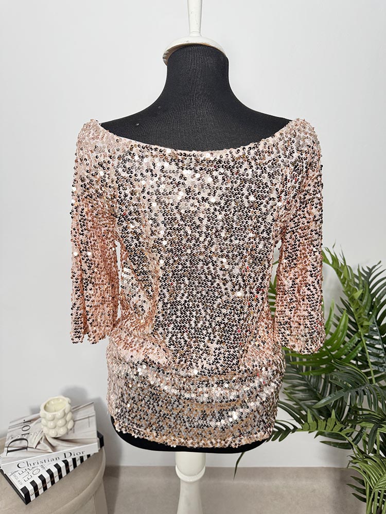 Bluza deosebita cu paiete S - imagine 2