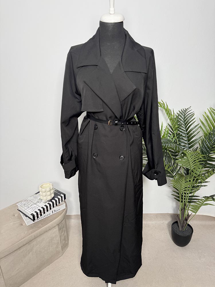 Trench cu curea Shein XXL