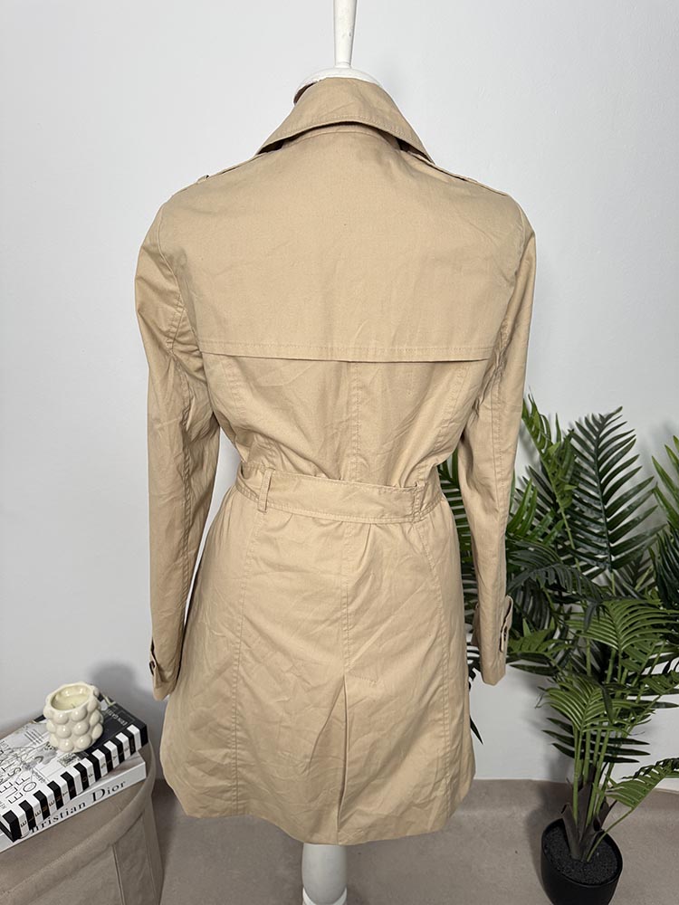 Trench calitativ Stradivarius S - imagine 2