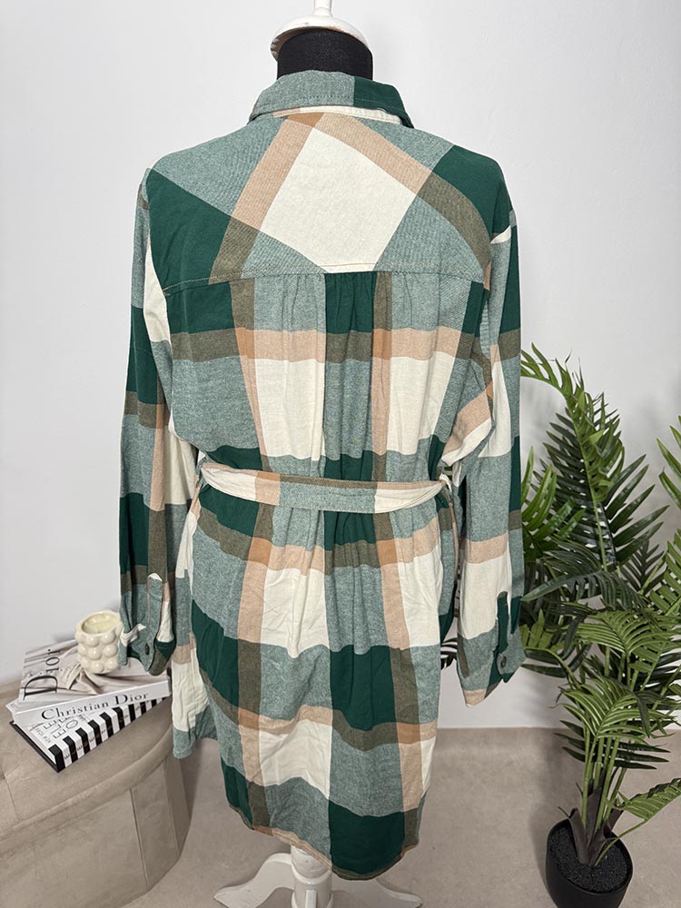 Rochie calitativa tip camasa Ever.me 46 - imagine 2