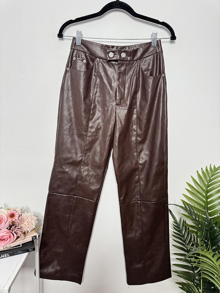 Pantaloni imitatie piele 4Th Reckless 36