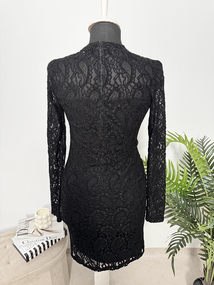 Rochie noua calitativa din dantela minimum 36 - imagine 2