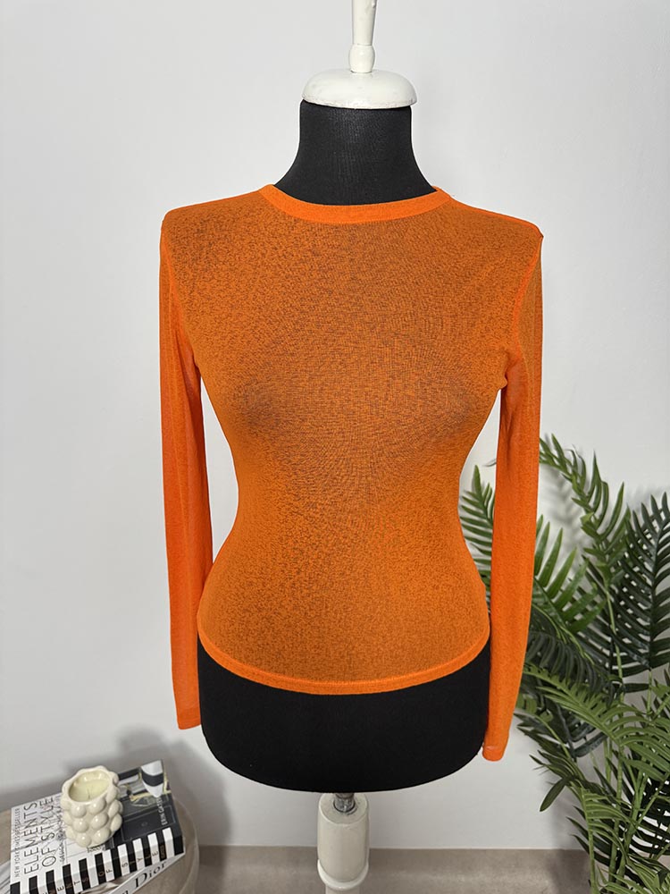 Bluza calitativa transparenta H&M S