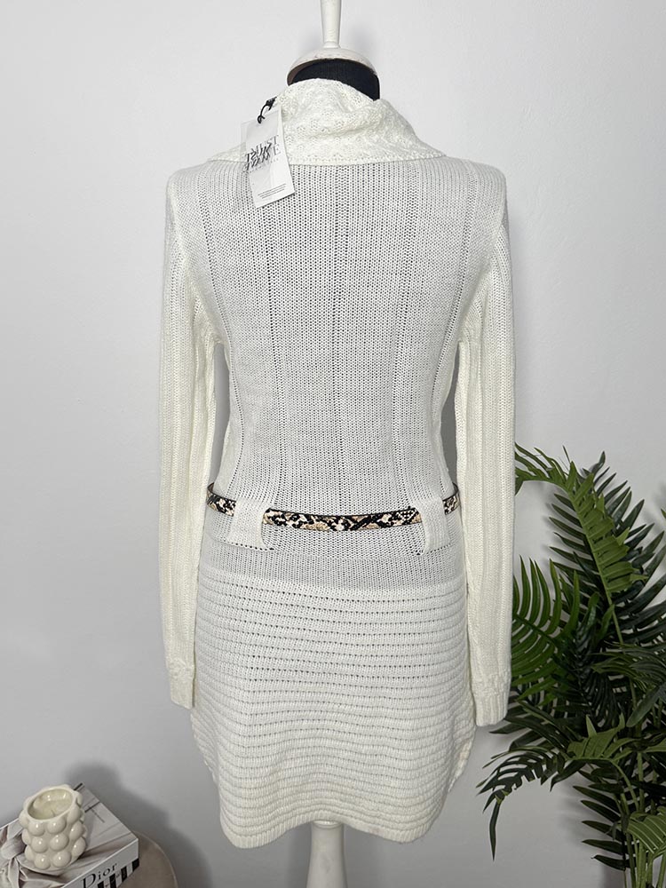 Rochie noua tricotata cu curea,croiala mica Chicoree XL - imagine 2