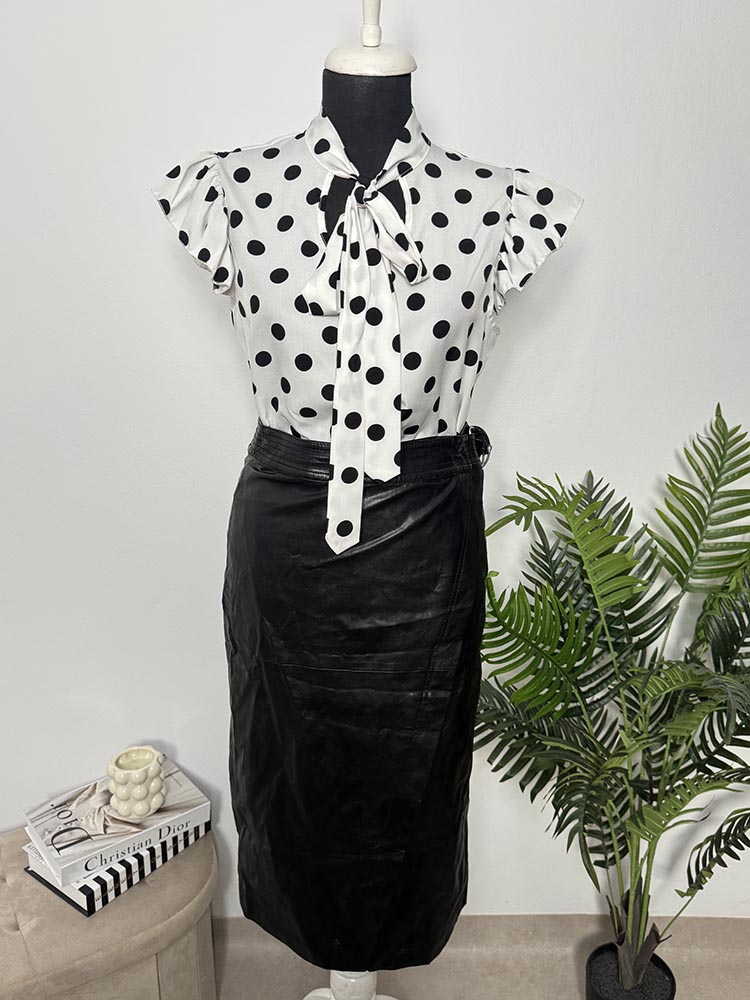 Fusta calitativa piele eco TOPSHOP 38