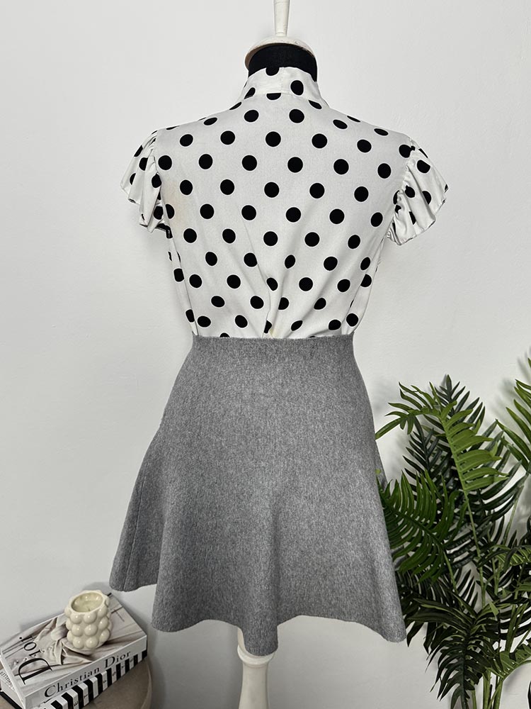 Fusta tricotat fin calitativ Vero Moda L - imagine 2