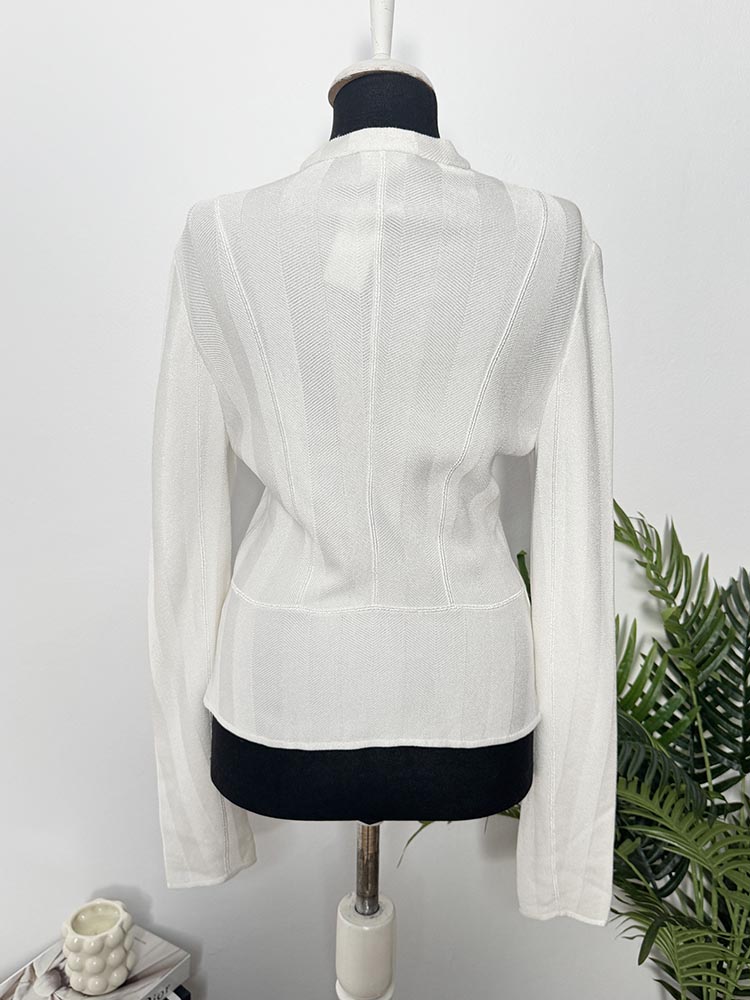 Sacou tip cardigan calitativ Emporio Armani 44 - imagine 2