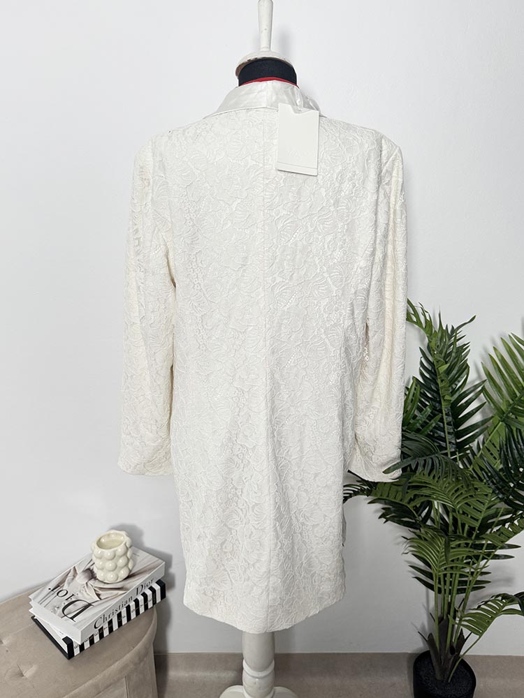 Palton nou deosebit din dantela Y.A.S XXL - imagine 2