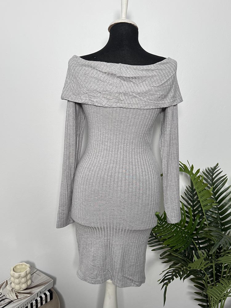 Rochie calitativa tricotata fin FB Sister L - imagine 2