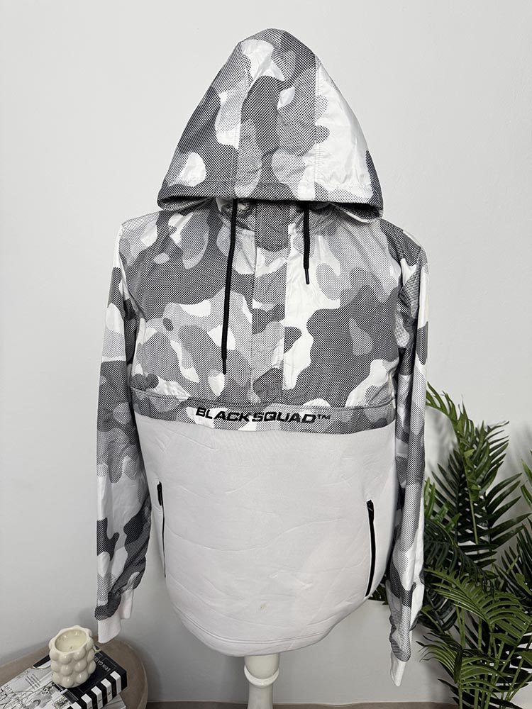 Geaca calitativa tip hanorac Black Squad L