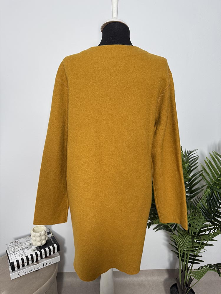 Cardigan calitativ 100% lana Collectif mon Amour L - imagine 2