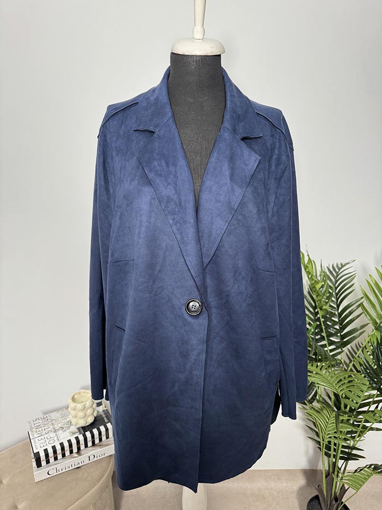 Sacou calitativ,tip cardigan gen piele intoarsa universala