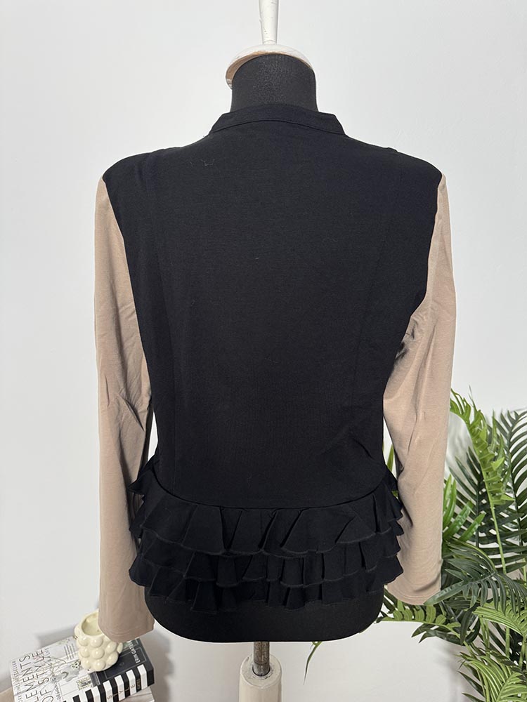 Cardigan calitativ tip sacou Dolce Vita 38 - imagine 2