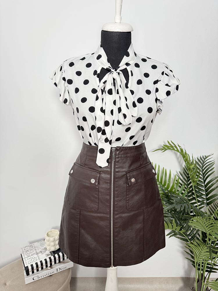 Fusta calitativa piele eco. C&A 36