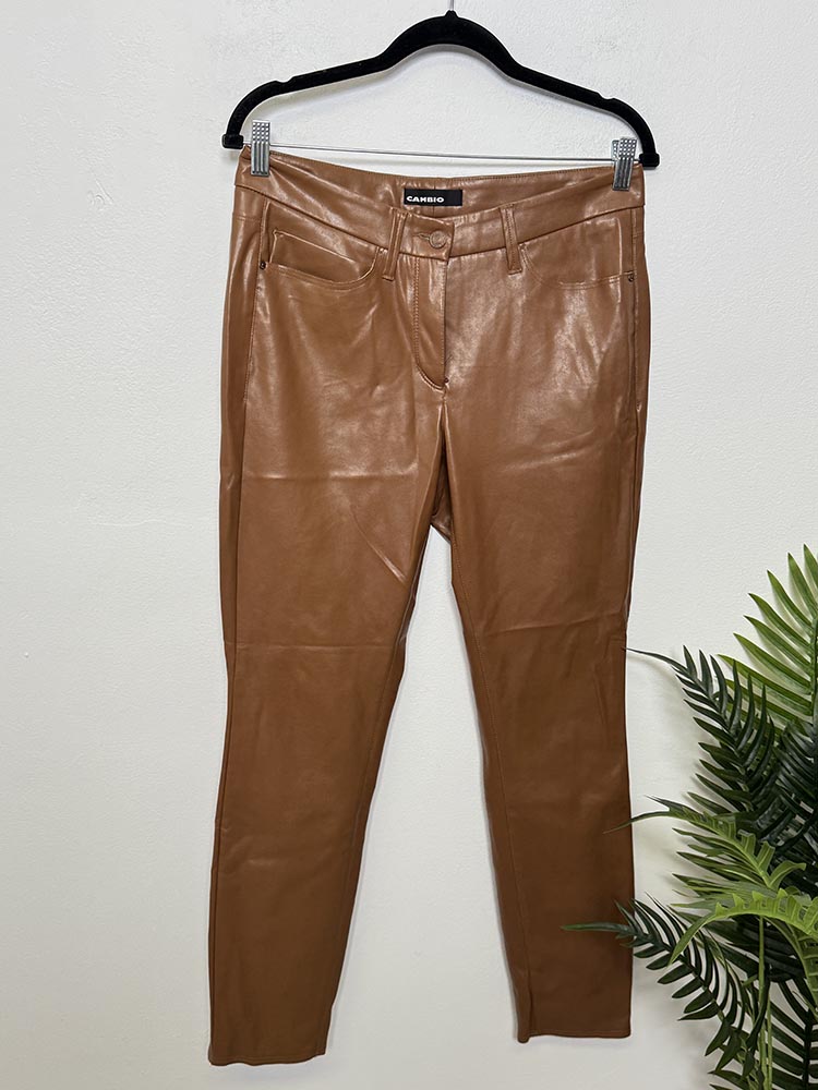 Pantaloni imitatie piele Cambio 40
