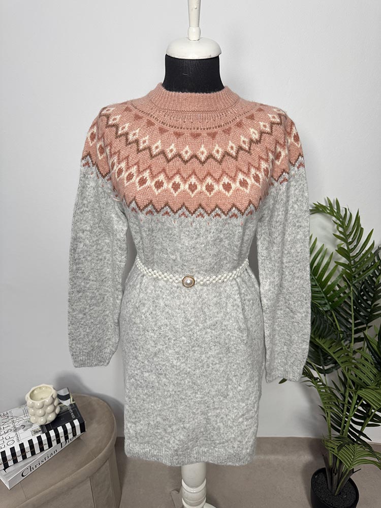 Rochie tricotata vertbaudet 158 cm,14 ani