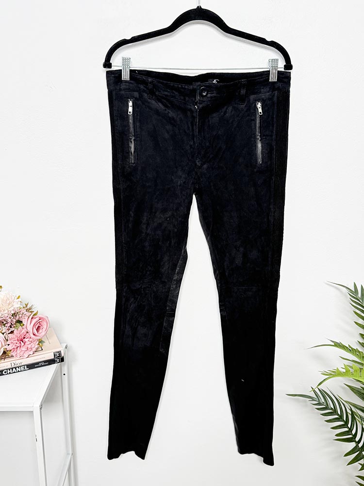 Pantaloni piele naturala 30