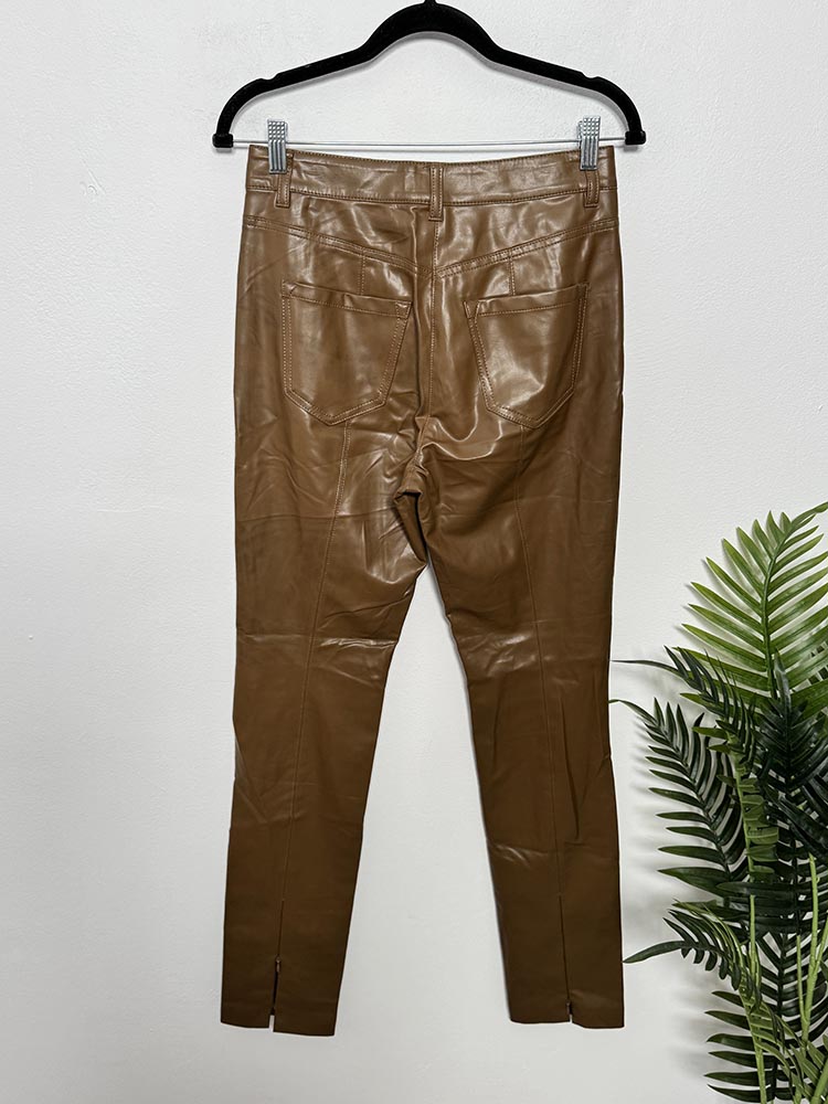 Pantaloni imitatie piele Marccain S - imagine 2