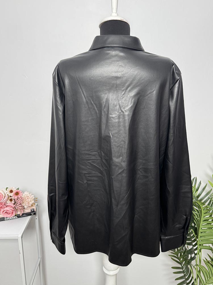 Camasa piele eco Gerry Webber 48 - imagine 2