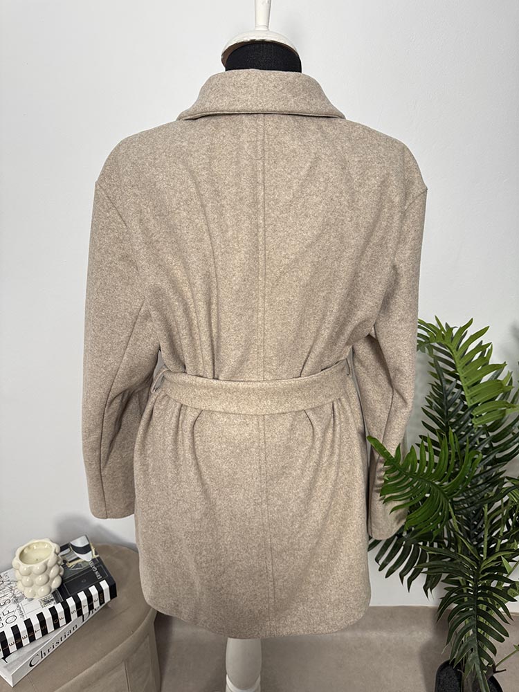 Palton scurt calitativ tip cardigan Only L - imagine 2