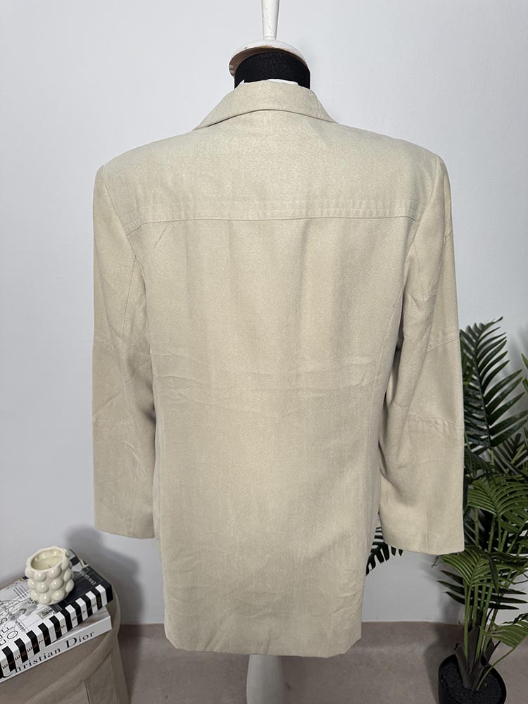 Sacou calitativ din piele eco. intoarsa BARISAL 42 - imagine 2