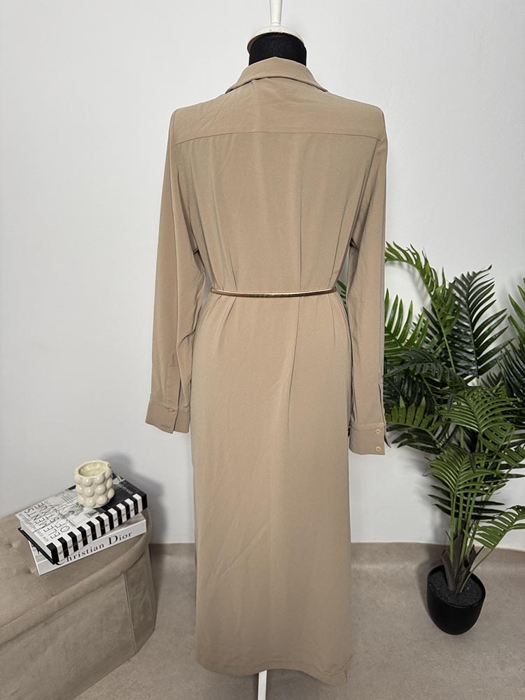 Rochie deosebita tip camasa Less M - imagine 2