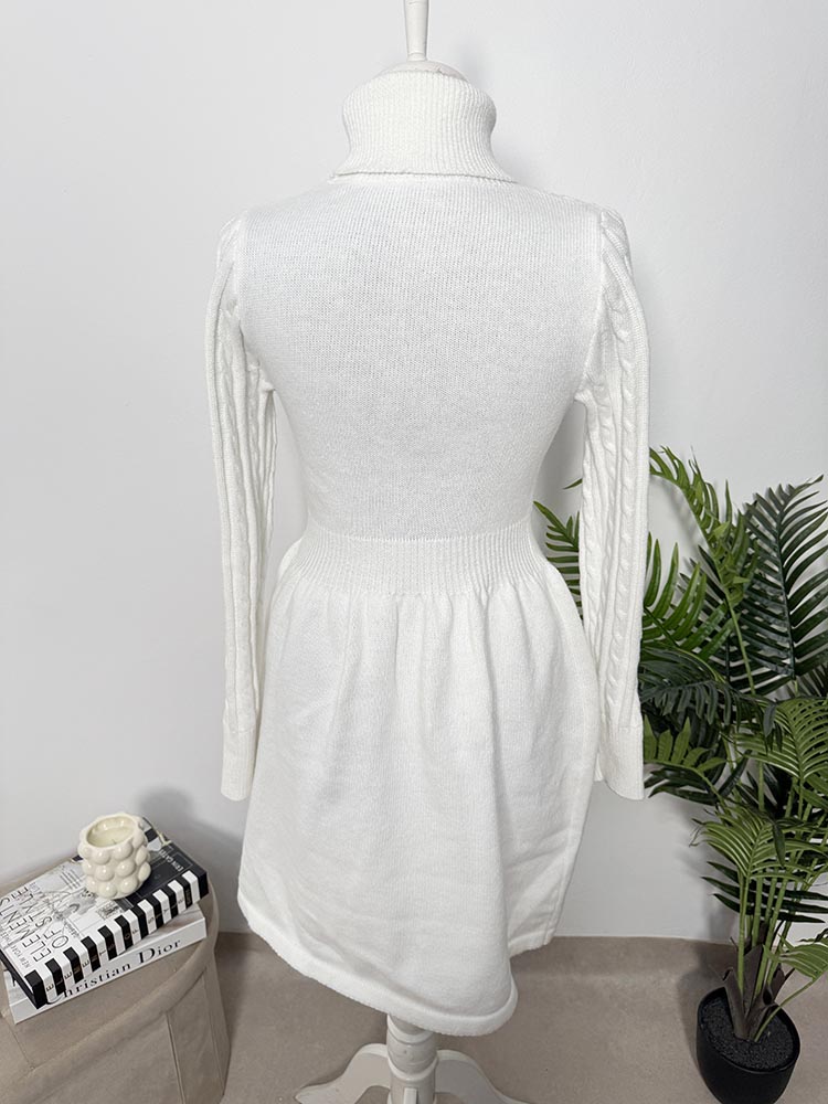 Rochie calitativa tricotata M - imagine 2