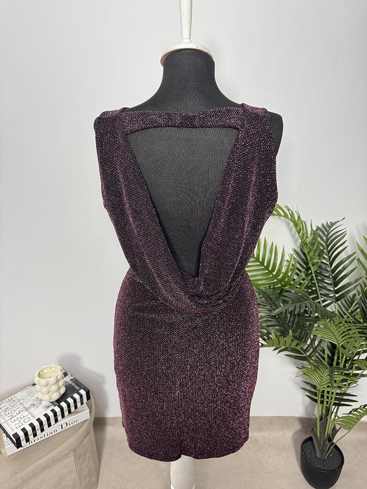 Rochie calitativa cu spate deosebit H&M Cam S - imagine 2